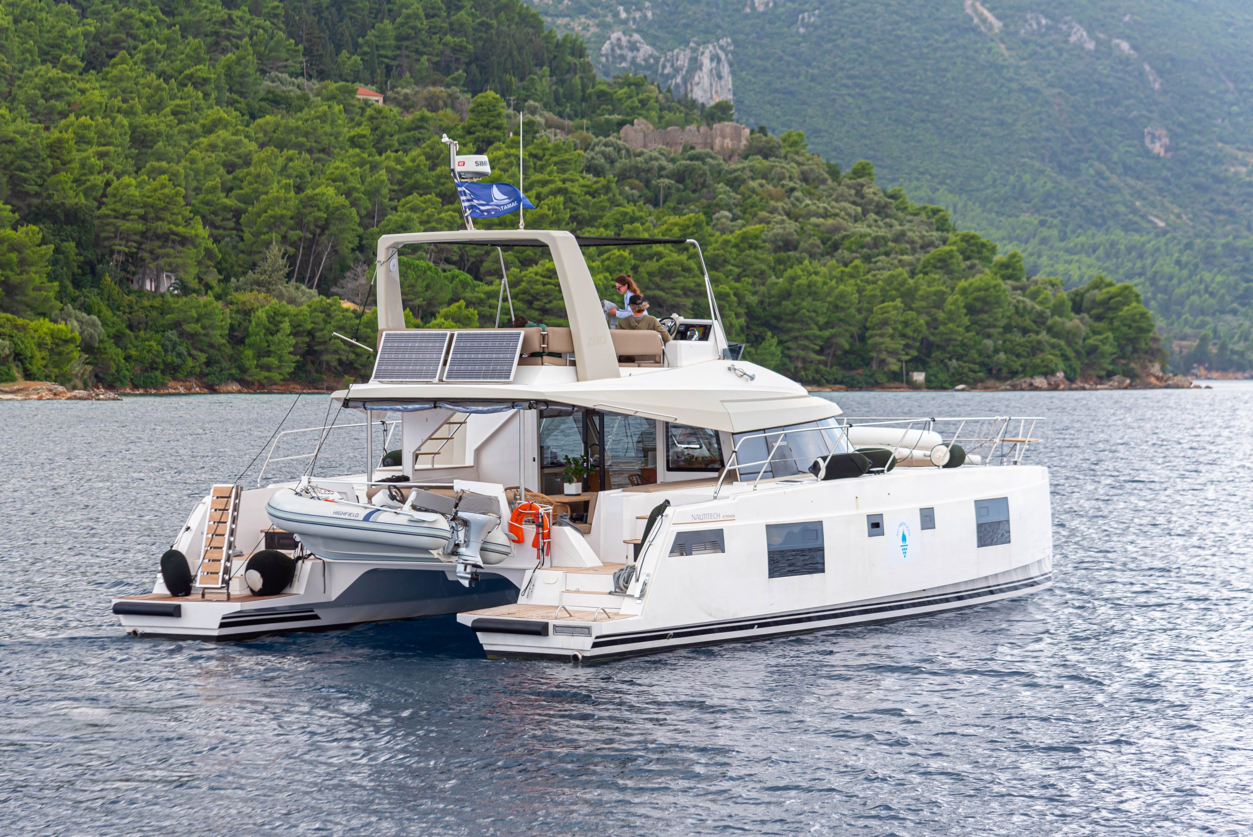 Nautitech 47 Power Catamaran Pre-owned Power Catamaran for Sale in Greece